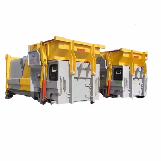 16m3 Waste Compression Container Compactor Skip Mobile Garbage Station
