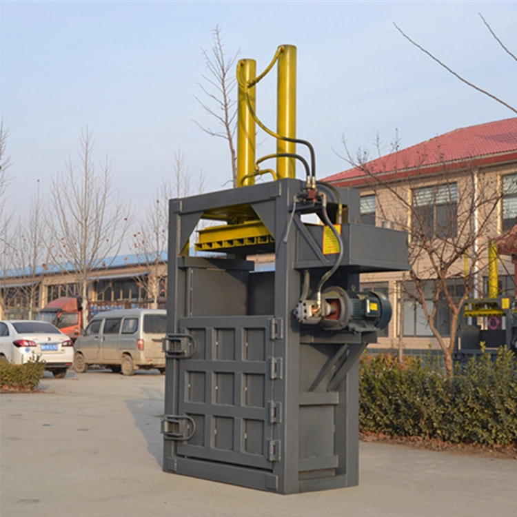 Paper Scrap Metal Baler Machine Hydraulic Used Clothes Sponge Hydraulic Baler Machine Hay Baler Rolling Machine