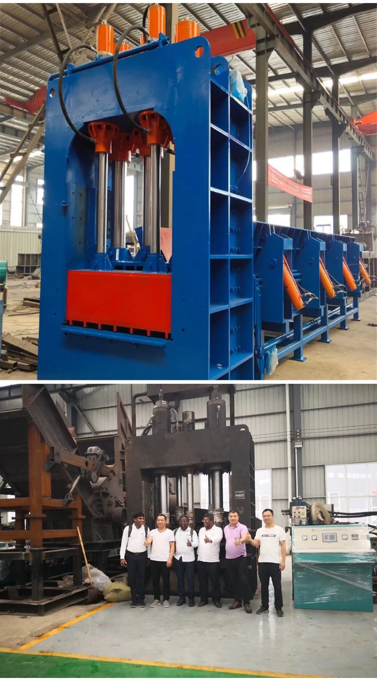 8.0-22.0 Ton/Hr Heavy Automatic Hydraulic Scrap Metal Baler Shear on Sale