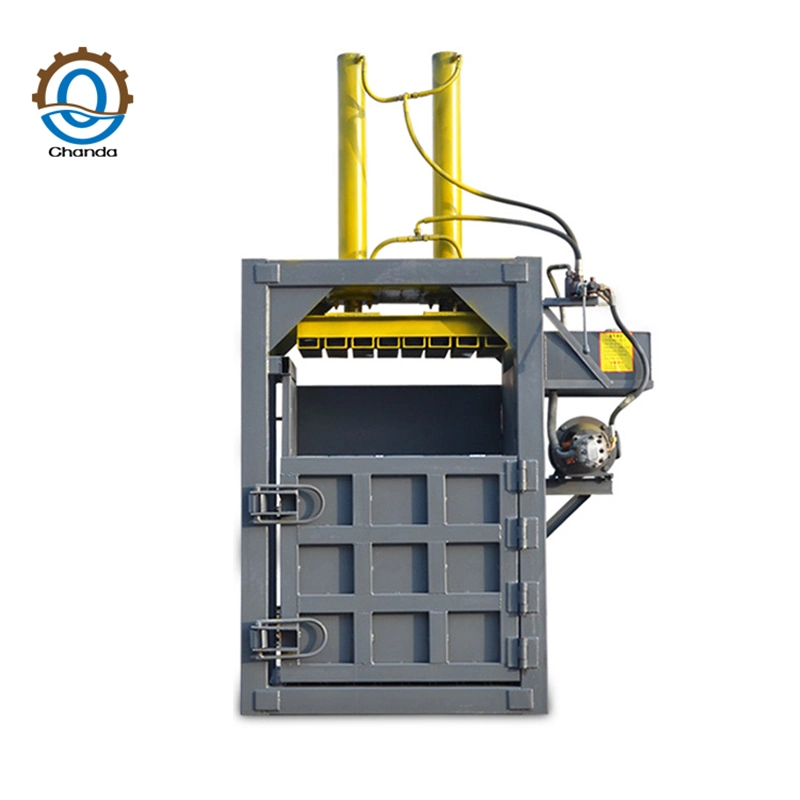 Recycling Baler Machine Hydraulic Compressor Vertical Baler Hydraulic Clothes Tires Baler Machines Hydraulic Cotton Baler Machine